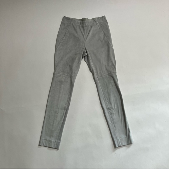 ETCETERA faux suede riding pant leggings - Picture 1 of 5